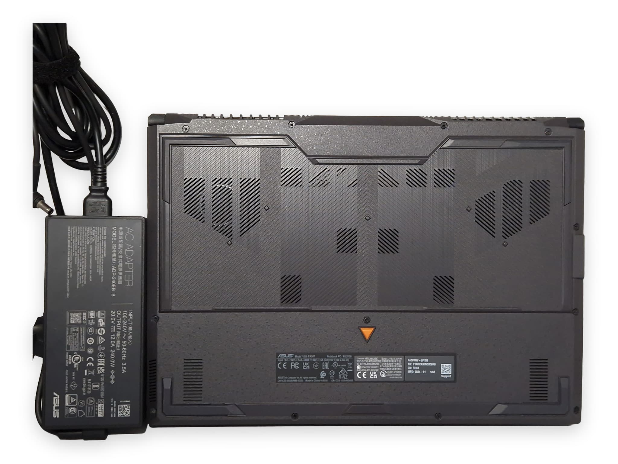 Ігровий ноутбук б/у Asus TUF Gaming A15 FA507NV 15.6" 144Гц sRGB 100% Ryzen 5 7535HS 16/1Тб SSD RTX 4060 8Гб - фото 6