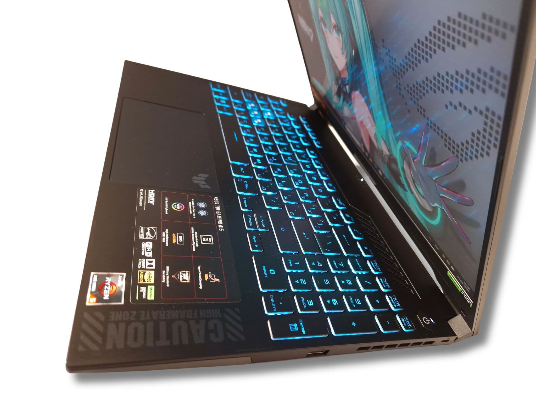 Ігровий ноутбук б/у Asus TUF A15 FA507NV 15.6" 144Hz sRGB 100% Ryzen 5 7535HS 16/1Тб SSD RTX 4060 8Гб 140Вт Стан близький до нового - фото 2