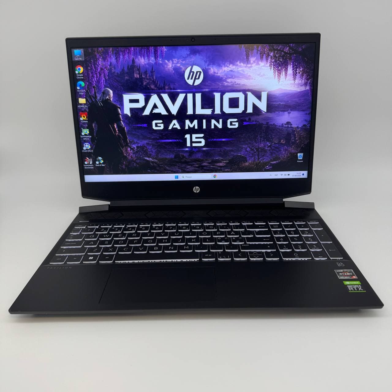 HP Pavilion Gaming 15-ec2829no 15.6" Ryzen 5 5600H 16/512 RTX 3050 4GB - фото 1