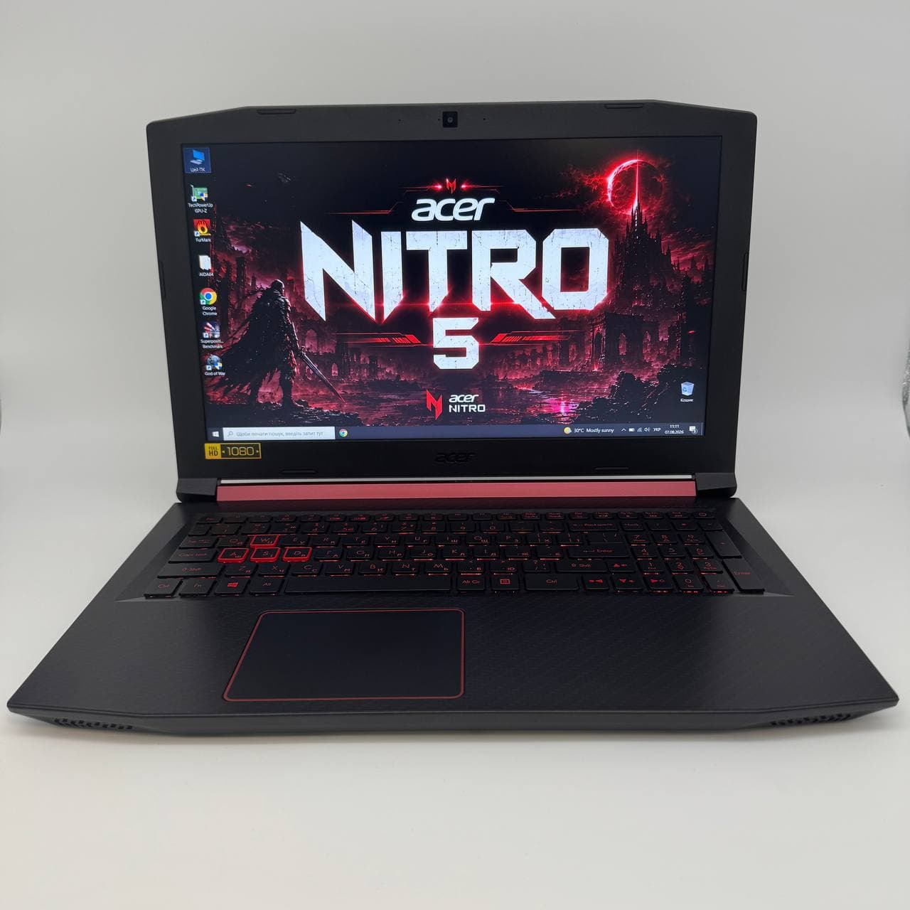 Acer Nitro 5 AN515-53 SSD 256GB 15.6" Core i5-8300H 8/256 GTX 1050 4GB - фото 1