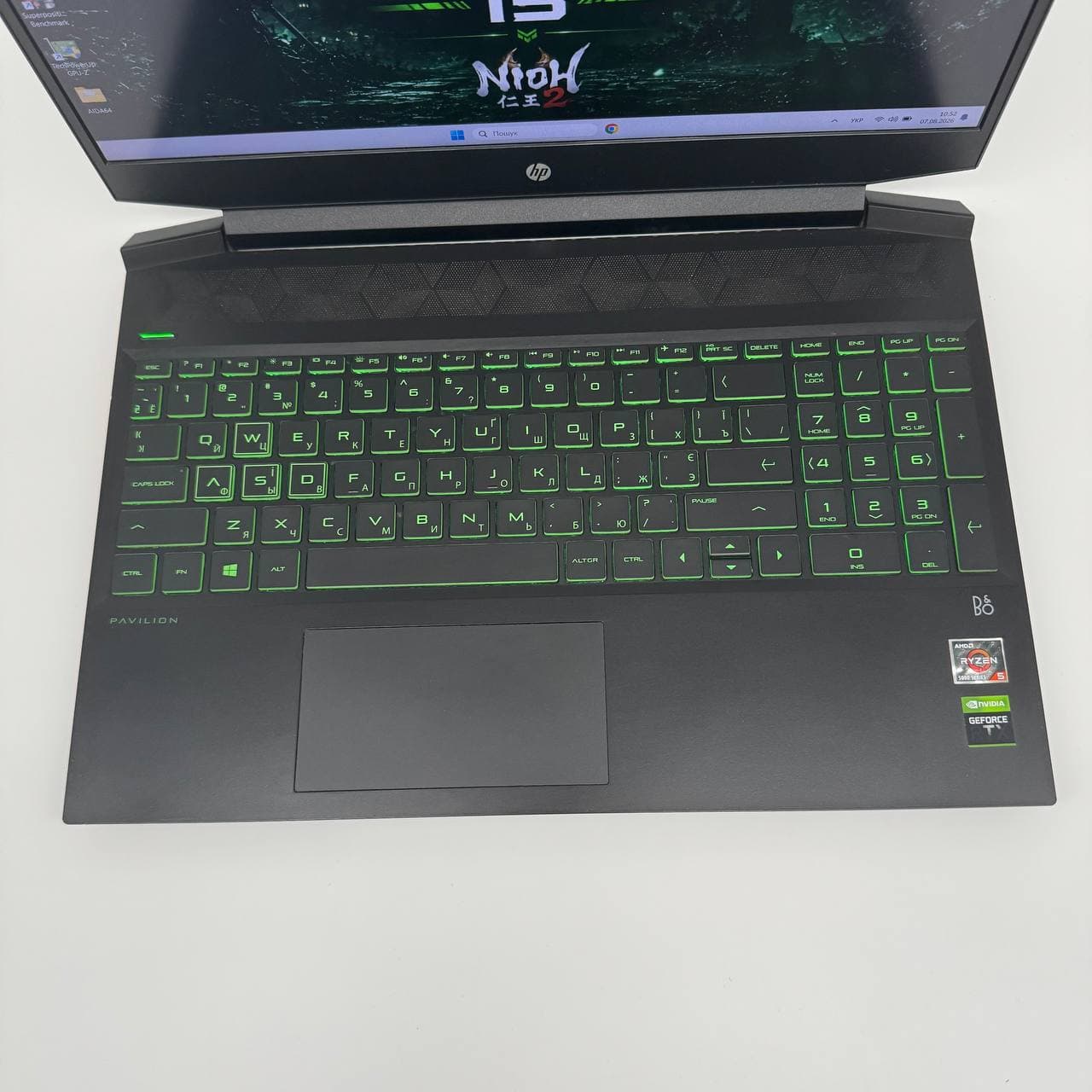 HP Pavilion Gaming 15-ec2002ua 15.6" Ryzen 5 5600H 16/256 RTX 3050 4GB - фото 2