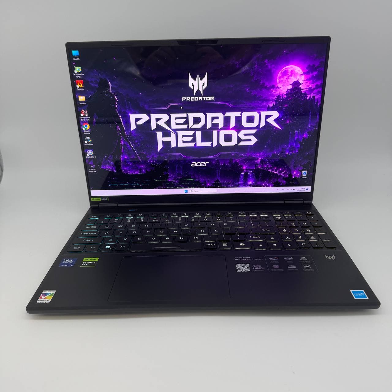 Acer Predator Helios Neo 16S AI PHN16S-71 16.0" 240Hz Core Ultra 9 275HX 16/1 RTX 5070 Ti 12GB - фото 1