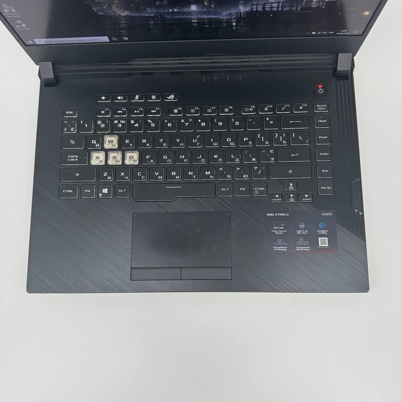 Asus ROG Strix G G531GT 15.6" Core i5-9300H 16/256 GTX 1650 4GB - фото 2
