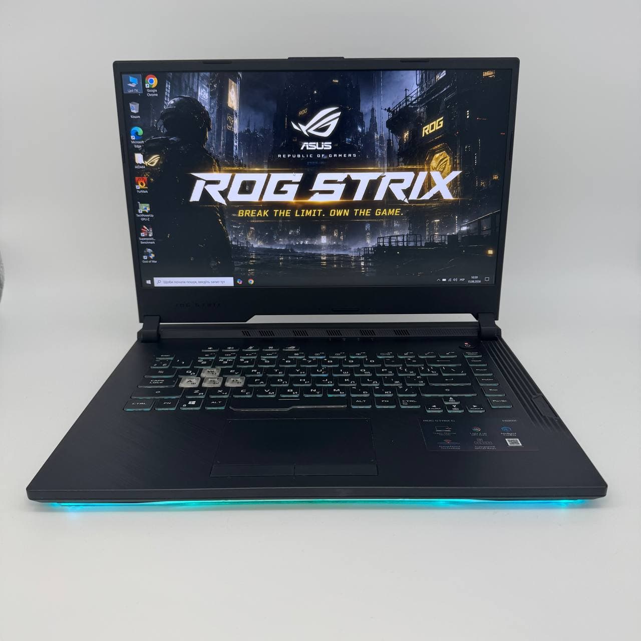 Asus ROG Strix G G531GT 15.6" Core i5-9300H 16/256 GTX 1650 4GB - фото 1