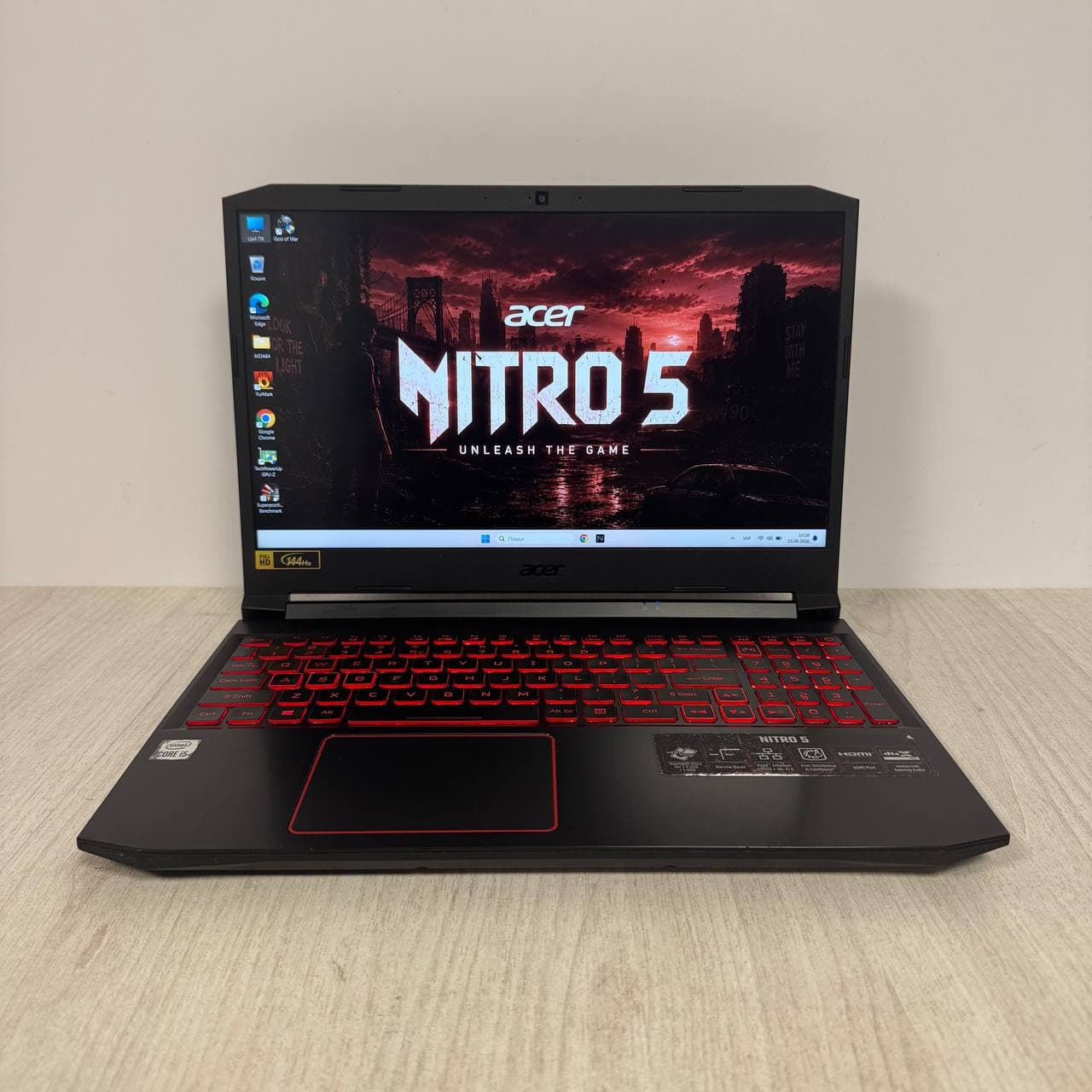 Acer Nitro 5 AN515-55 15.6" 144Hz i5 10300H 16/512 RTX 3050 4GB - фото 1