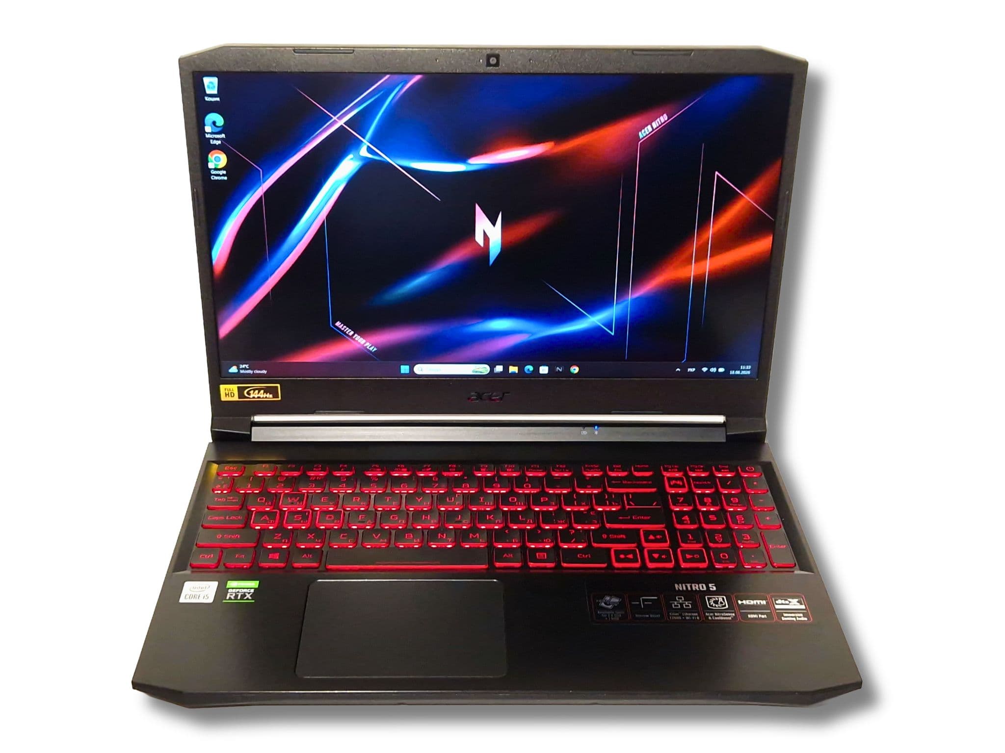 Ігровий ноутбук б/у Acer Nitro 5 AN515-55 144Гц Core i5-10300H 16/512 RTX 3050 Ti - фото 6
