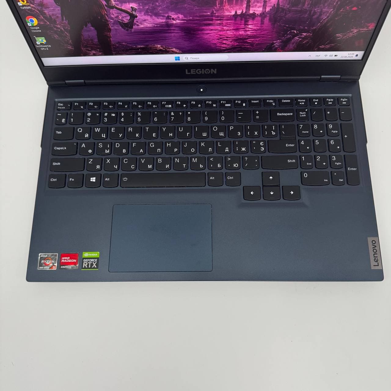 Lenovo Legion 5 15ACH6 15.6" 165Hz Ryzen 5 5600H 16/512 RTX 3050 4GB - фото 2