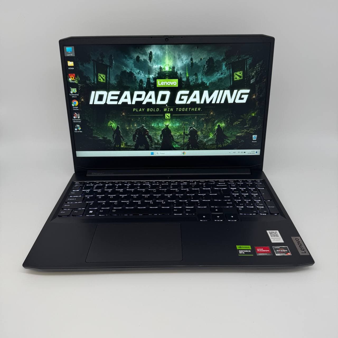 Lenovo IdeaPad Gaming 3 15ACH6 15.6" 144Hz Ryzen 5 5500H 16/512 RTX 2050 4GB - фото 1