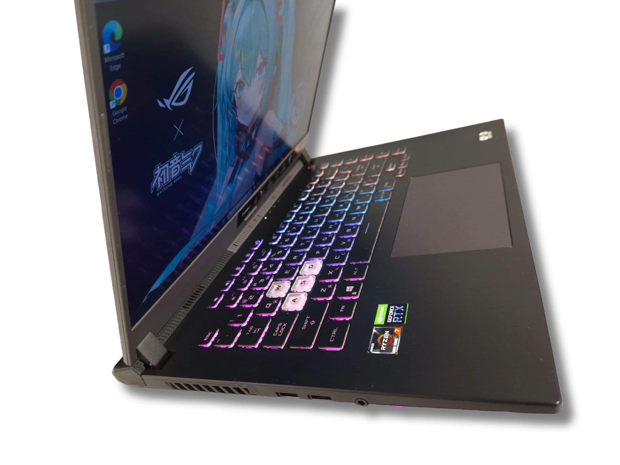 Ігровий ноутбук б/у ASUS ROG Strix G15 G513 15.6" 144Гц Ryzen 7 4800H 16/512 RTX 3050 Ti 95Вт Відмінний стан - фото 4