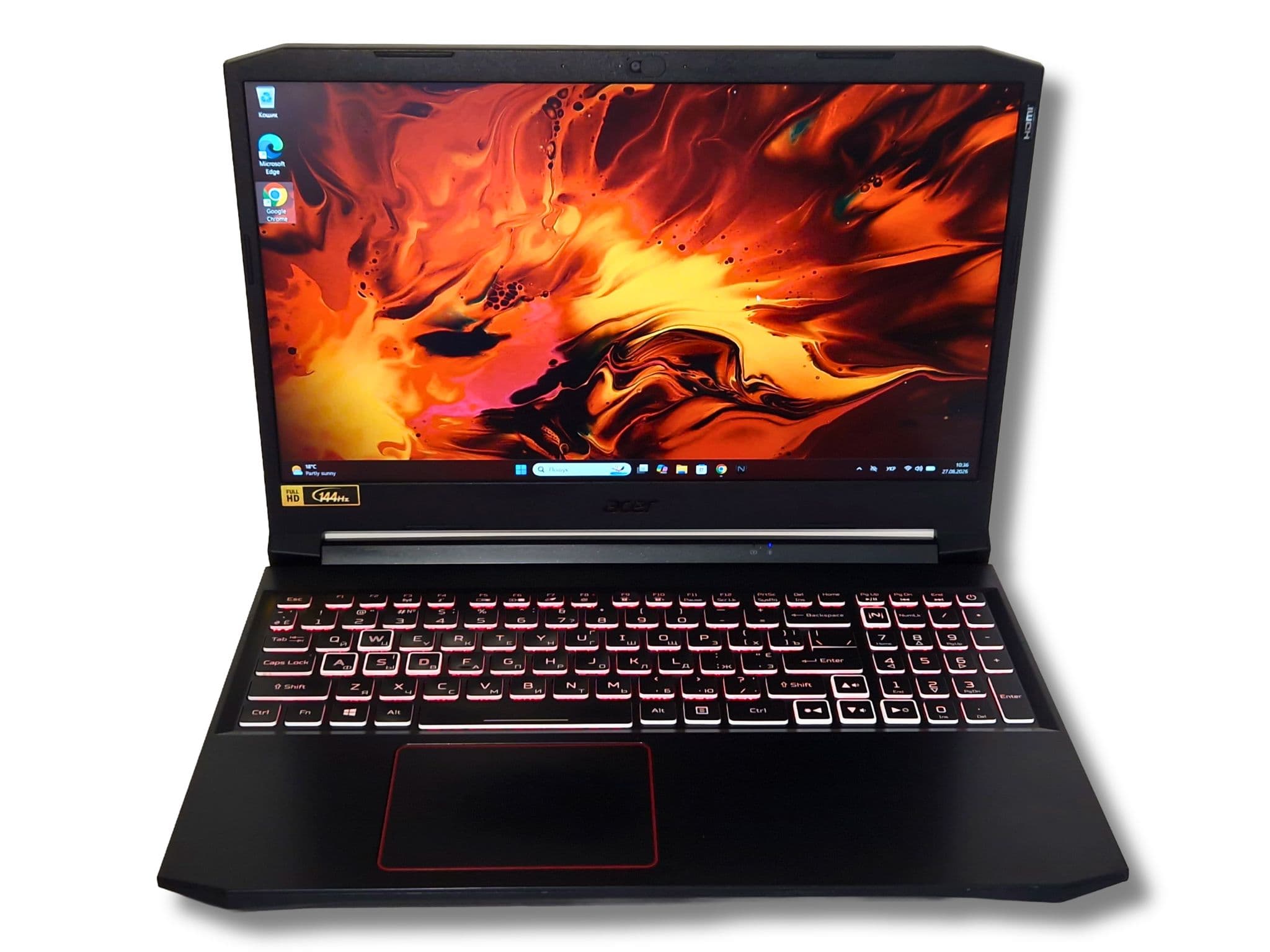 Ігровий ноутбук б/у Acer Nitro 5 144Гц i5-10300H 16/512Тб RTX 3060 6Гб - фото 2