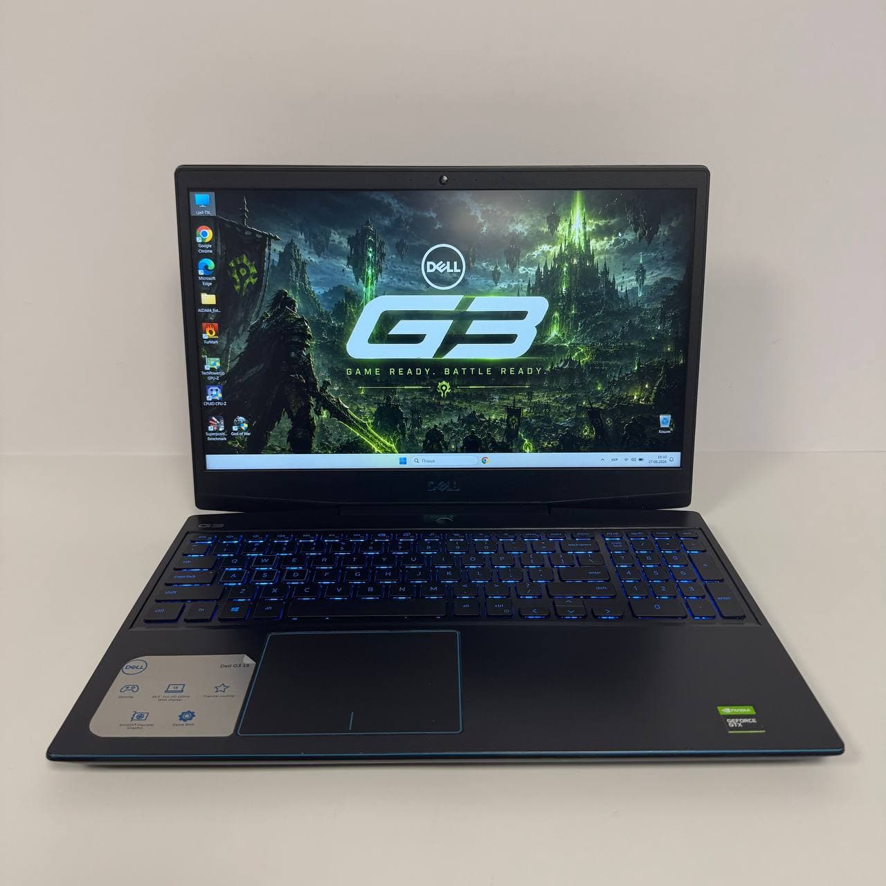 Dell G3 3500 15.6" 120Hz Core i5-10300H 8/256 GTX 1650 4GB - фото 1