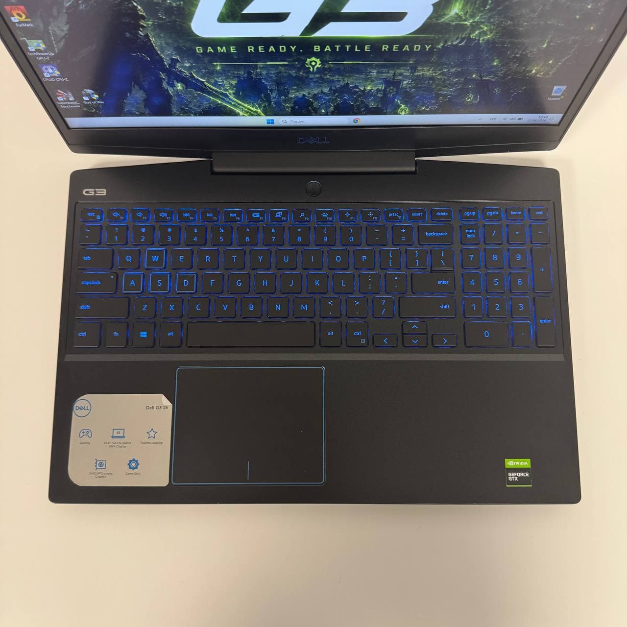 Dell G3 3500 15.6" 120Hz Core i5-10300H 8/256 GTX 1650 4GB - фото 3