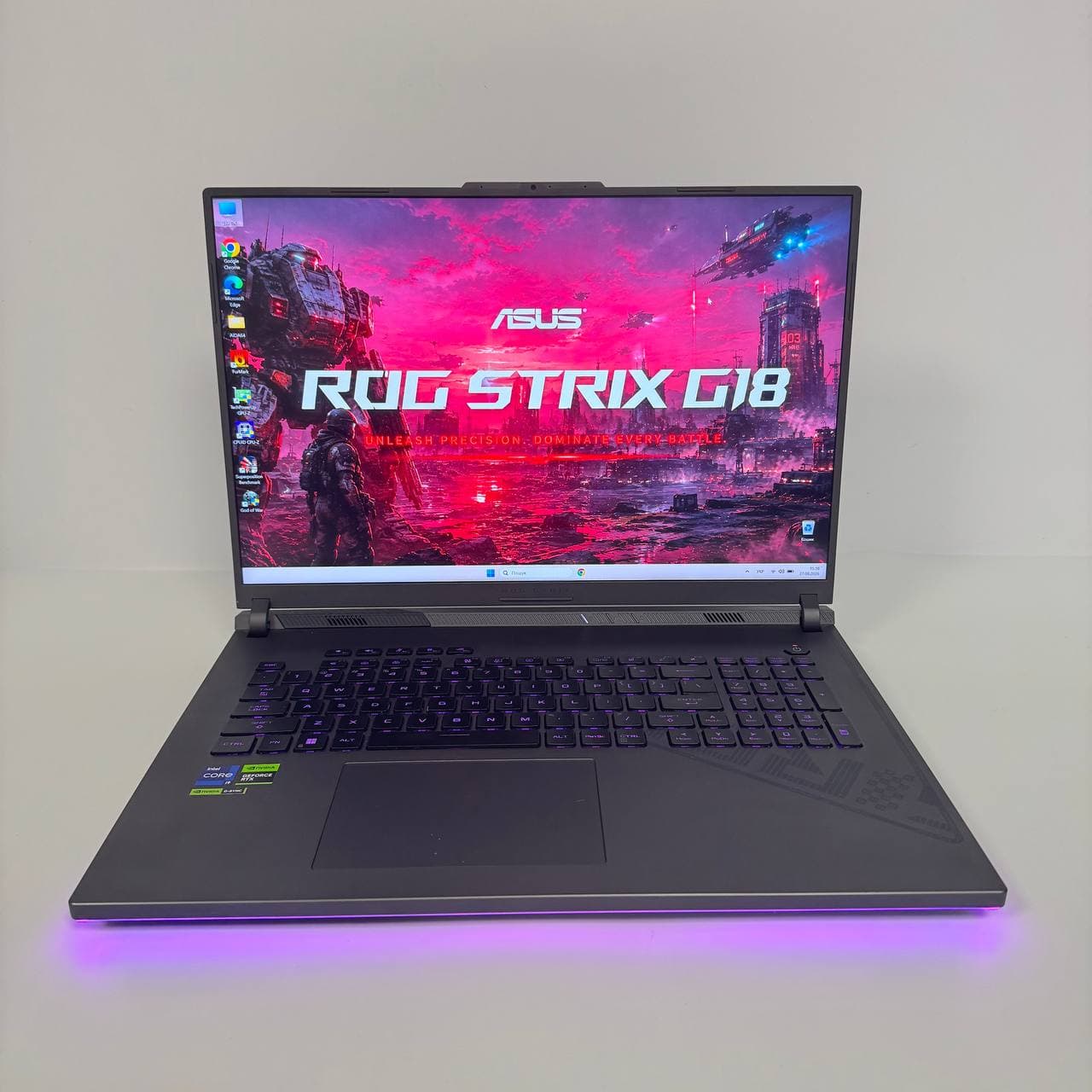 Asus ROG Strix G18 G814JZ 18.0" 240Hz Core i9-13980HX 16/512 RTX 4080 12GB - фото 1