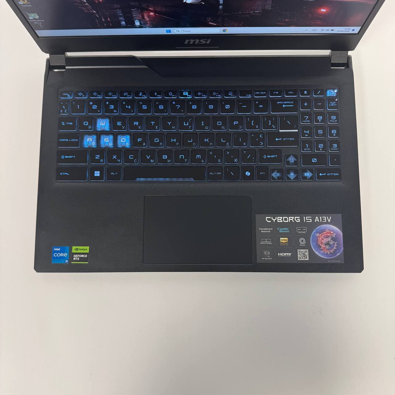 MSI Cyborg 15 A13VF 15.6" 144Hz Core i5-13420H 16/512 RTX 4060 8GB - фото 3
