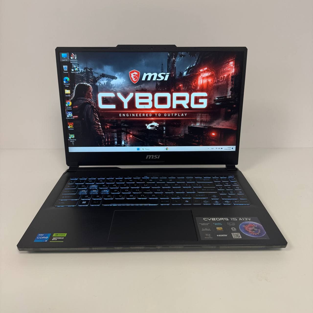 MSI Cyborg 15 A13VF 15.6" 144Hz Core i5-13420H 16/512 RTX 4060 8GB - фото 1