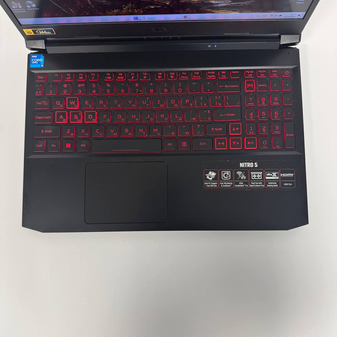 Acer Nitro 5 AN515-57 15.6" 144Hz Core i5-11400H 16/512 RTX 3050 4GB - фото 2