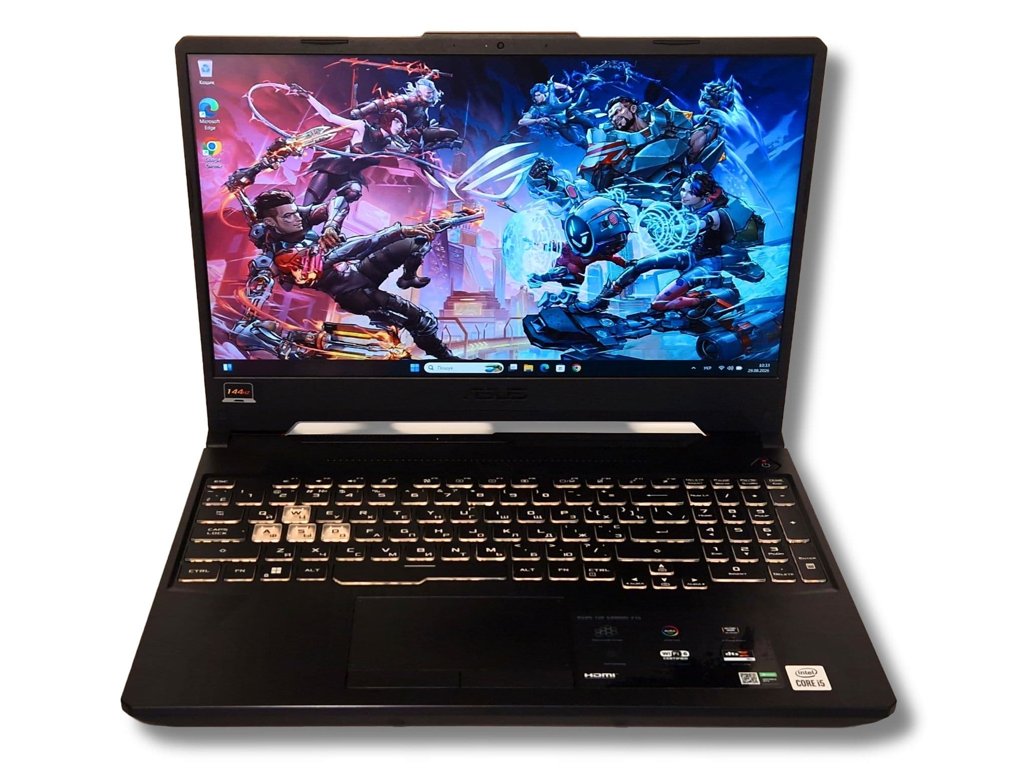 Ігровий ноутбук б/у ASUS TUF F15 FX506 IPS 144 Гц Core i5-10300H 16/512 GTX 1650 4Гб Відмінний стан - фото 2