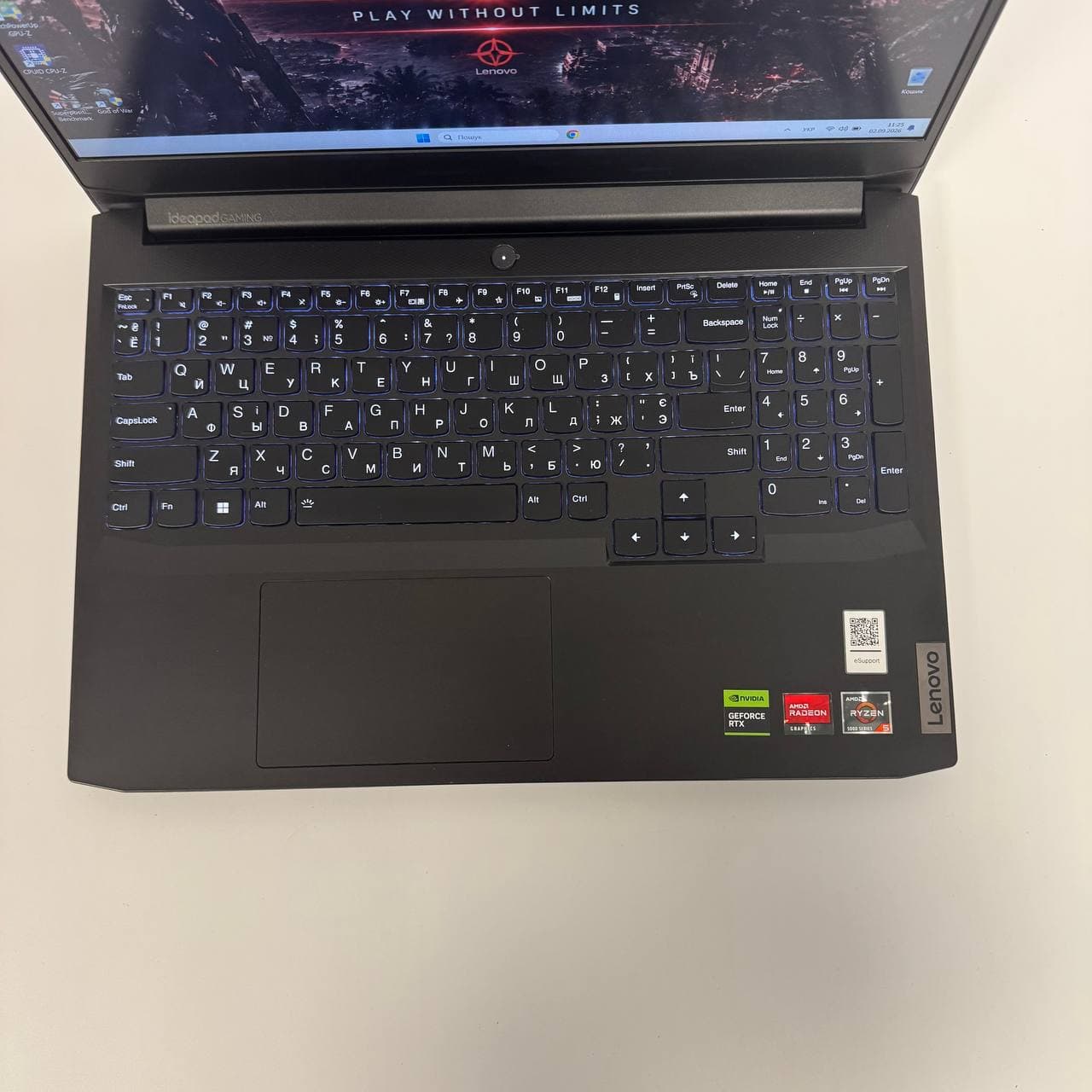 Lenovo IdeaPad Gaming 3 15ACH6 15.6" 144Hz Ryzen 5 5500H 16/512 RTX 2050 4GB - фото 2