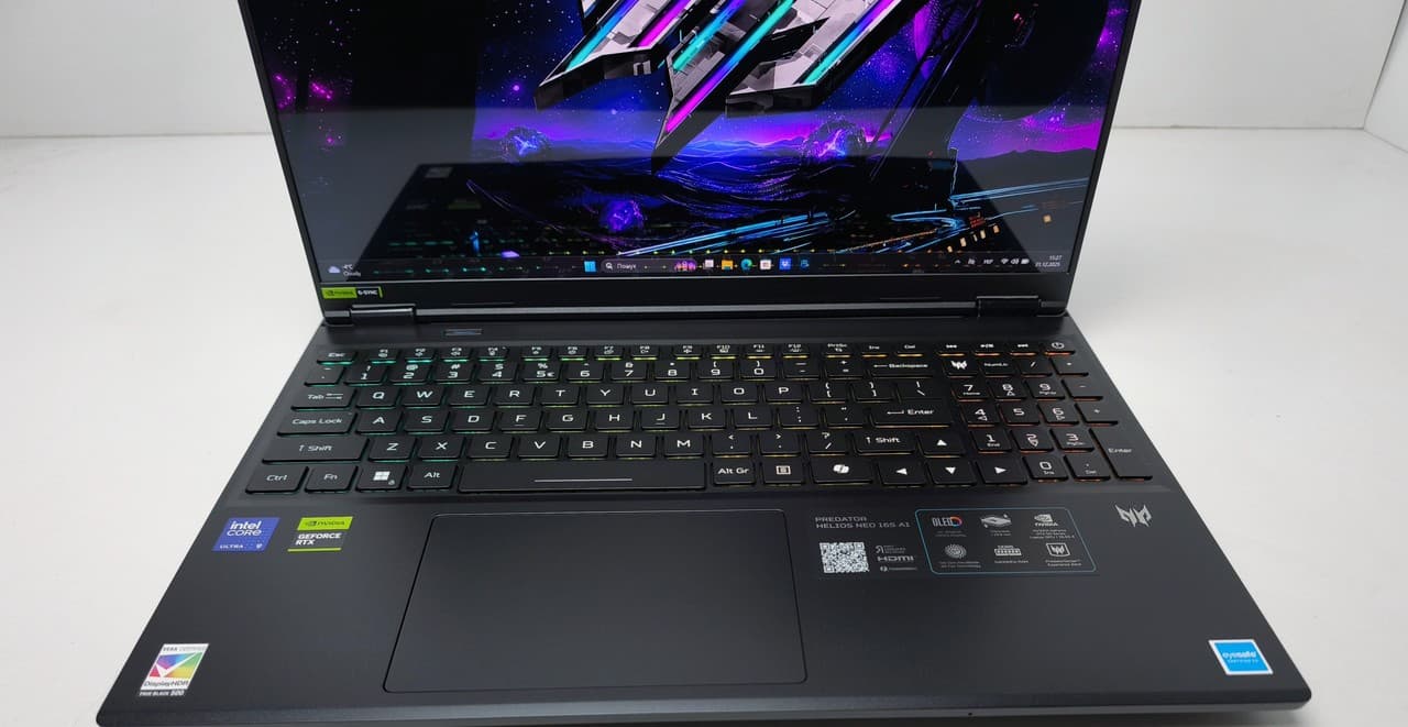 Acer Predator Helios Neo 16" Core Ultra 9 275HX 32/1000 RTX 5070 Ti 12GB - фото 2