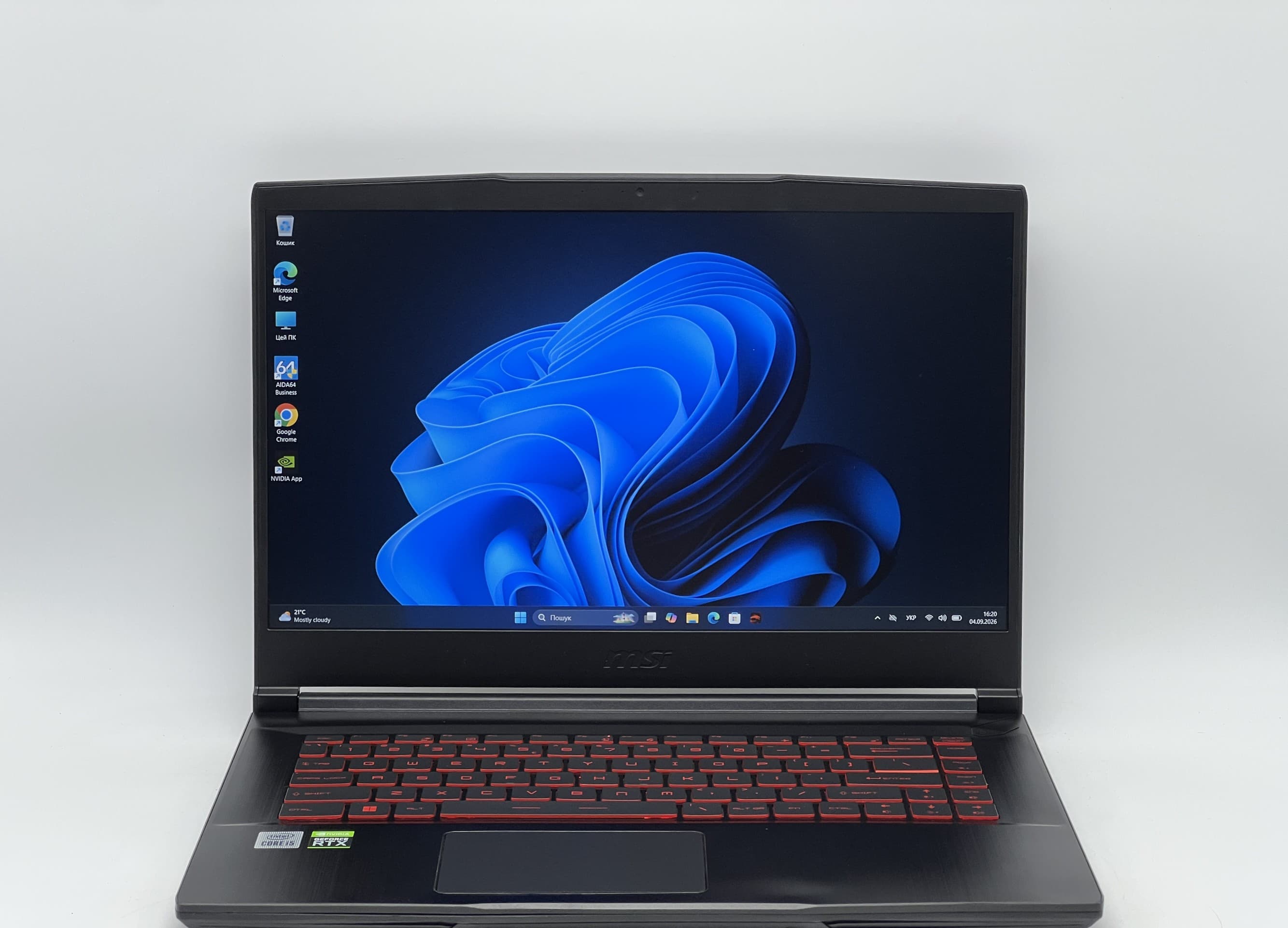 MSI GF63 Thin 10UC-440US 15" i5-10500H 16/480 RTX 3050 4GB - фото 1