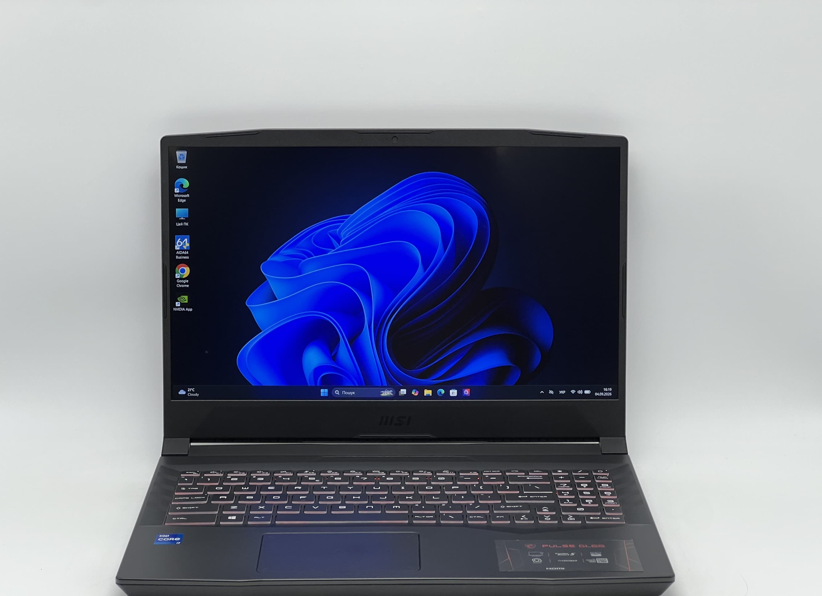 MSI Pulse GL66 11UGKV-001US 15" i7-11800H 32/960 RTX 3070 8GB - фото 1