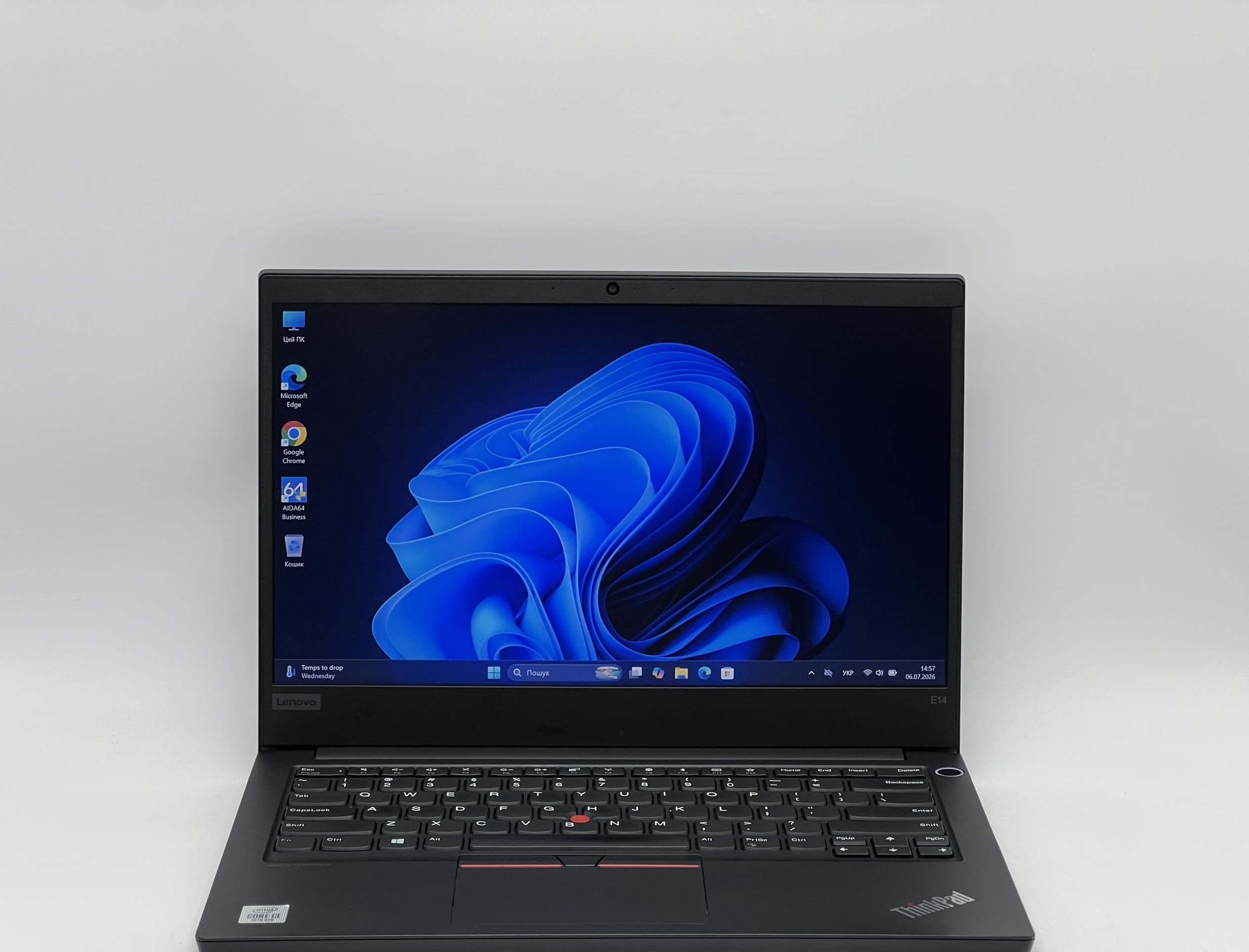Lenovo ThinkPad E14 i3-10110U 16/240 - фото 1