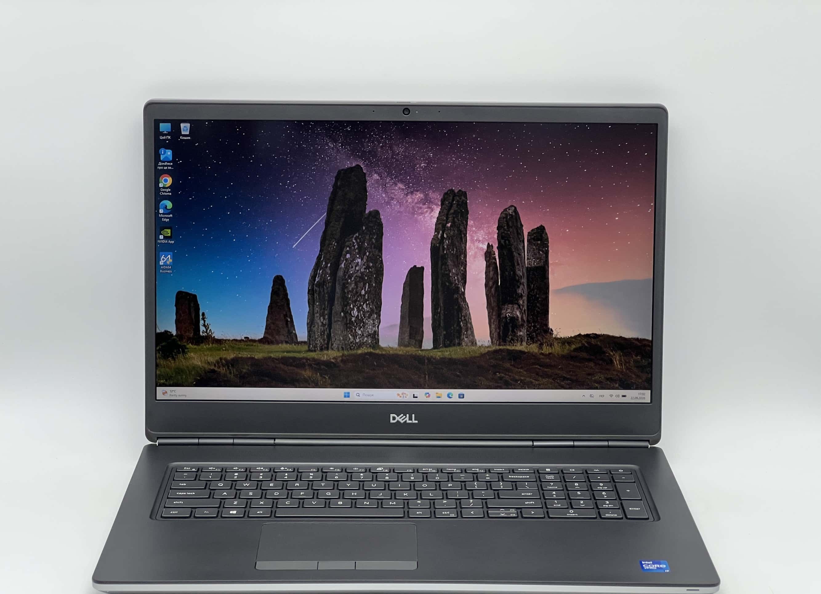 Dell Precision 7760 17" FHD i7-11850H 32/960 RTX 3080 16GB