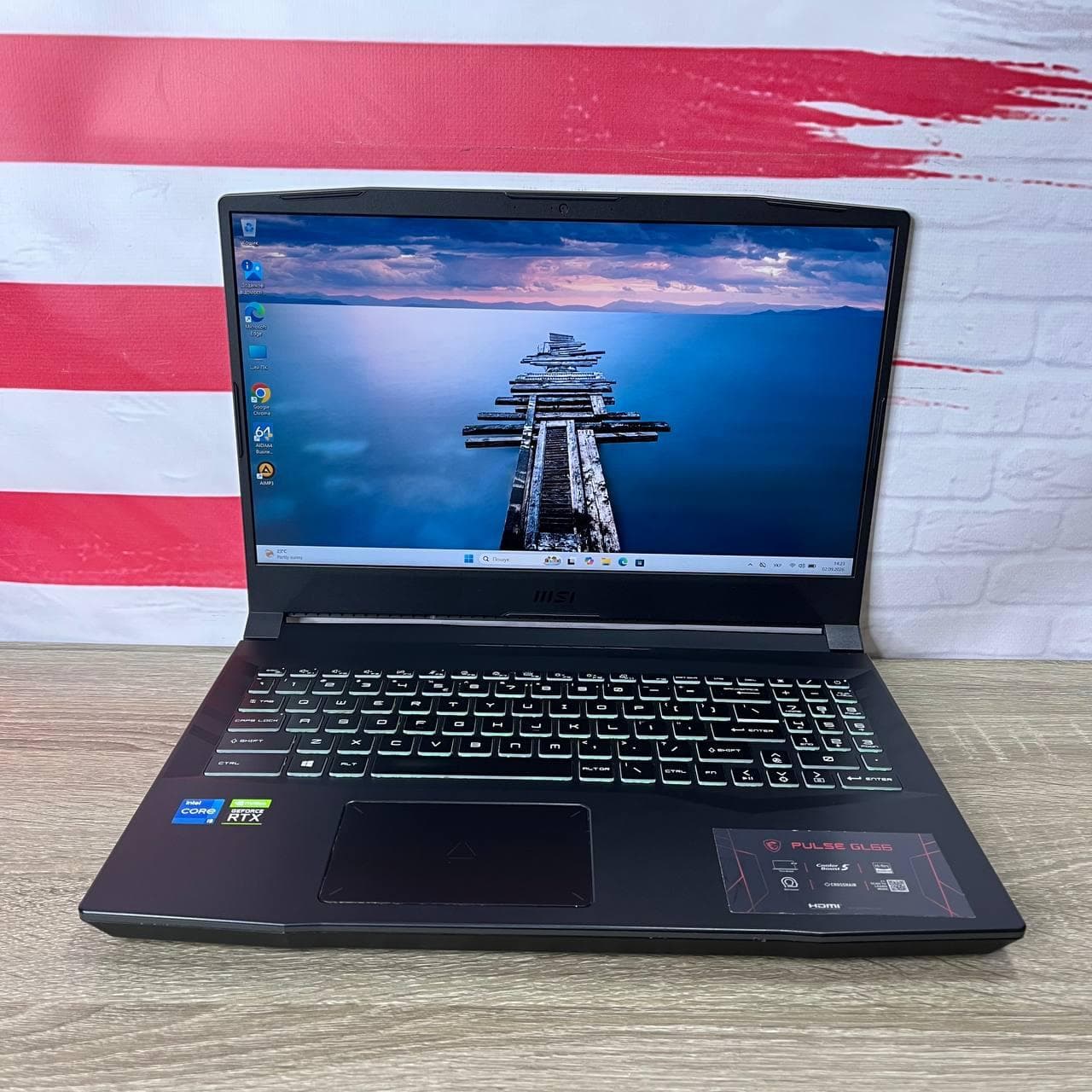 MSI Pulse GL66 MS-1582 15.6" FHD 11th Gen Core i5-11400H 16/512 RTX 3050 4GB