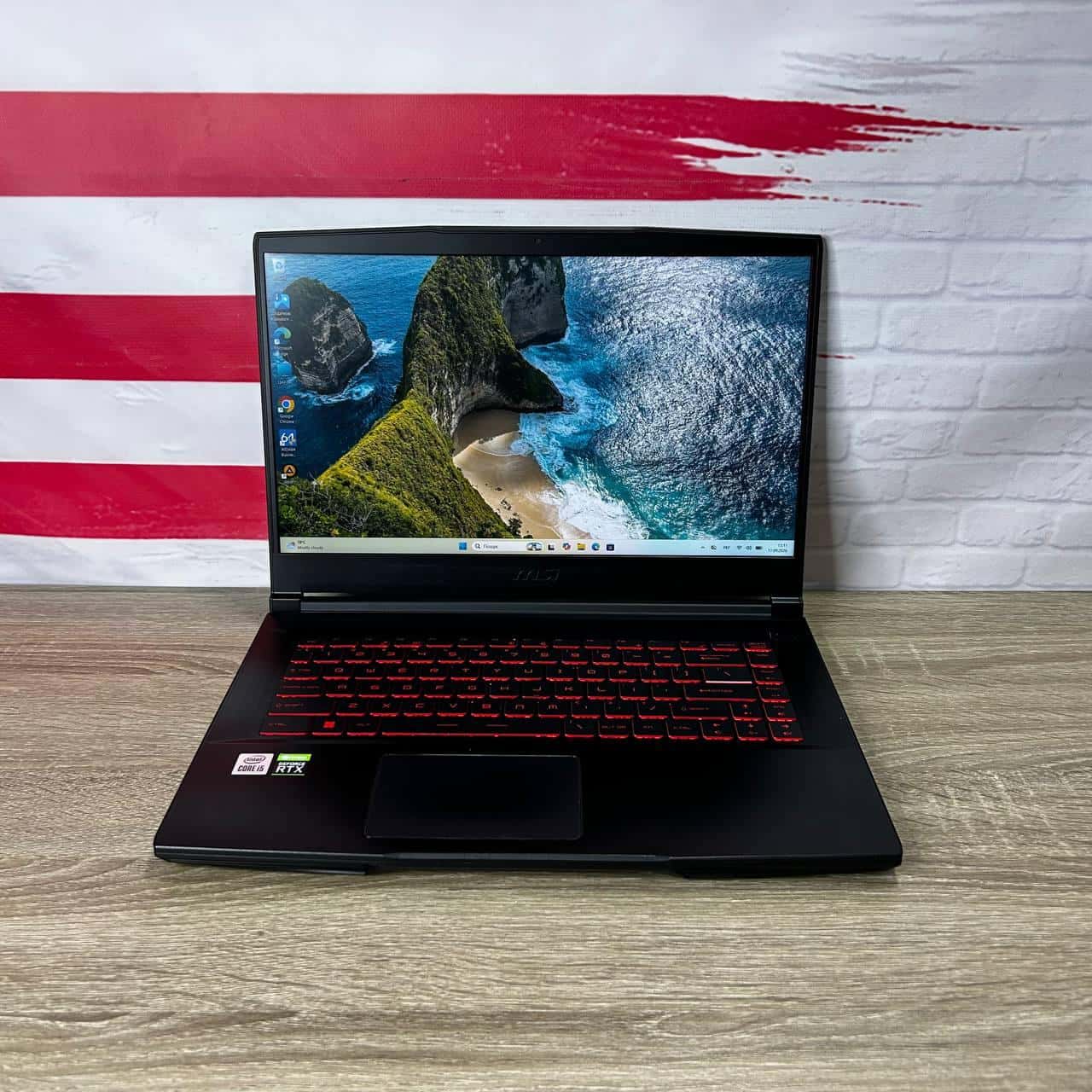 MSI GF63 Thin 10UD-253US 15.6" FHD 144Hz Core i5-10500H CPU 16/512 RTX 3050 Ti 4GB