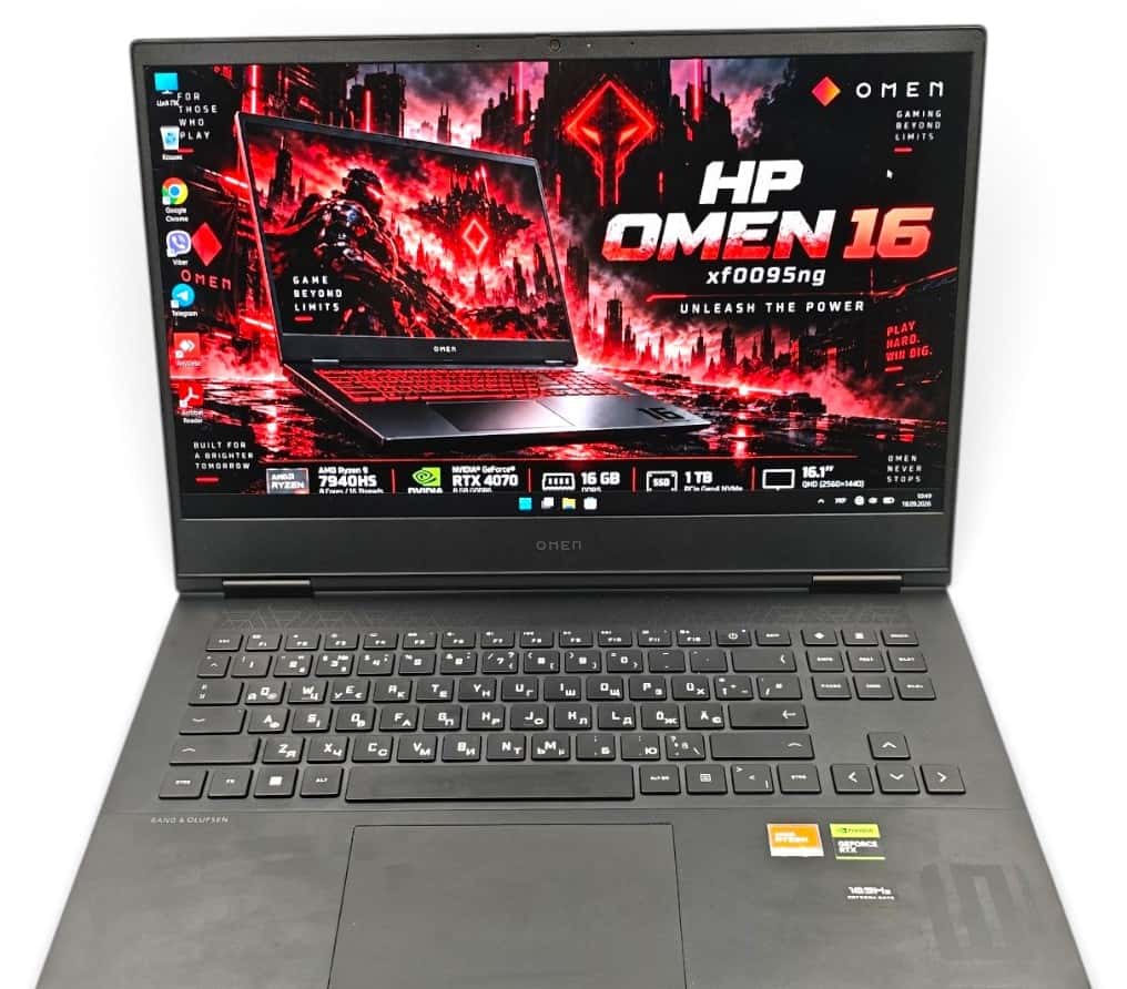 HP Omen 16-xf0095ng 16.1" FHD 165Hz Ryzen 9 7940HS 16/1TB RTX 4070 8GB