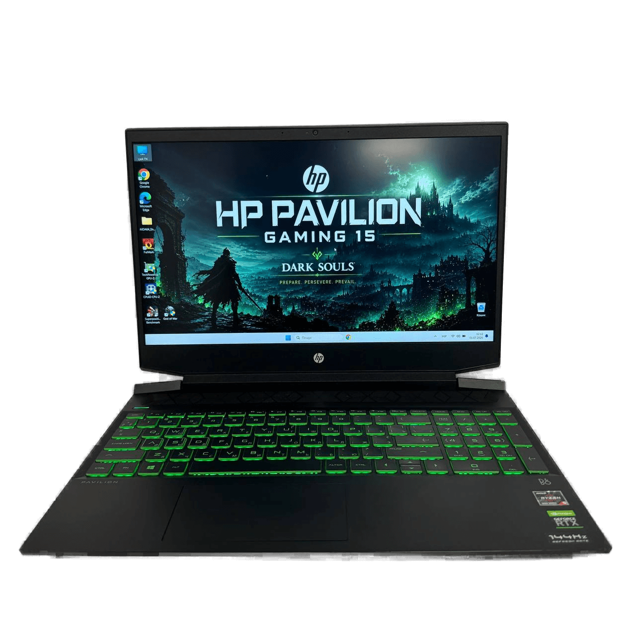 HP Pavilion Gaming 15-ec2004ua AMD Ryzen 5 5600H RTX 3050