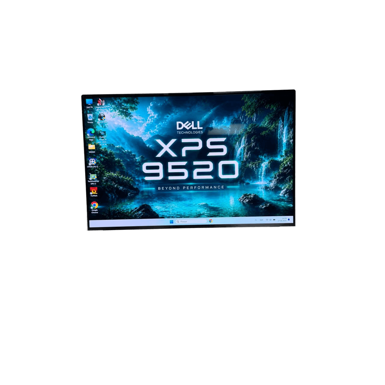 Dell XPS 9520 White OLED 4K Intel Core i7-12700H RTX 3050