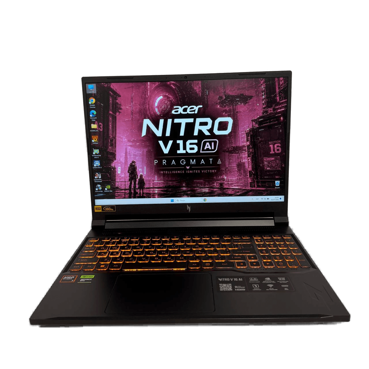 Acer Nitro V 16 AI ANV16-42 AMD Ryzen AI 7 260 RTX 5070