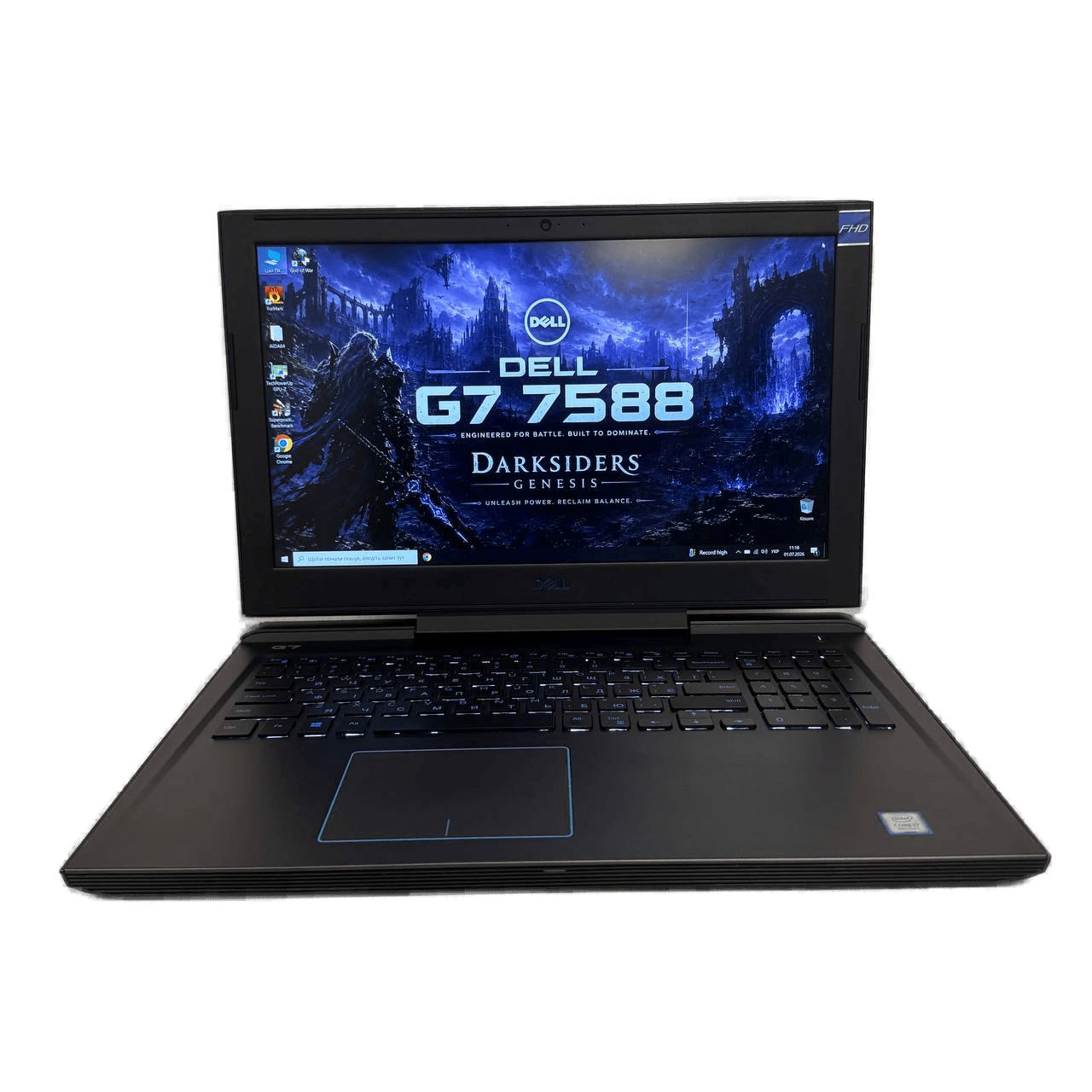 Dell G7 7588 Intel Core i7-8750H GTX 1050