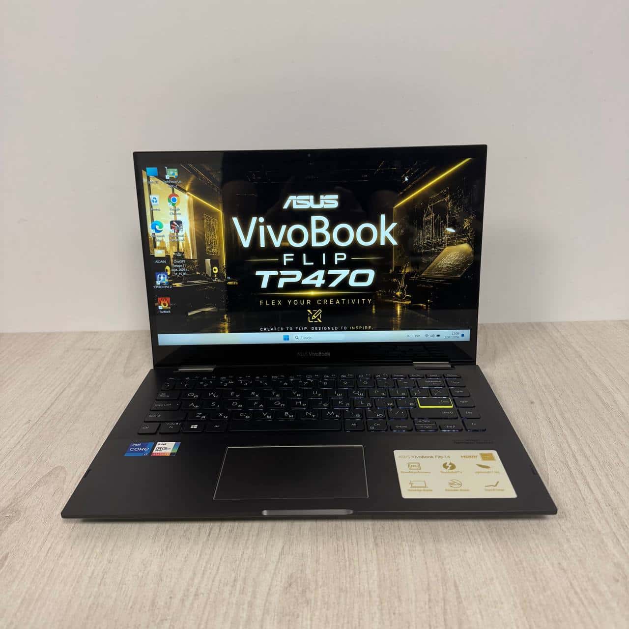 Asus VivoBook Flip 14 TP470EZ x360 Touch
