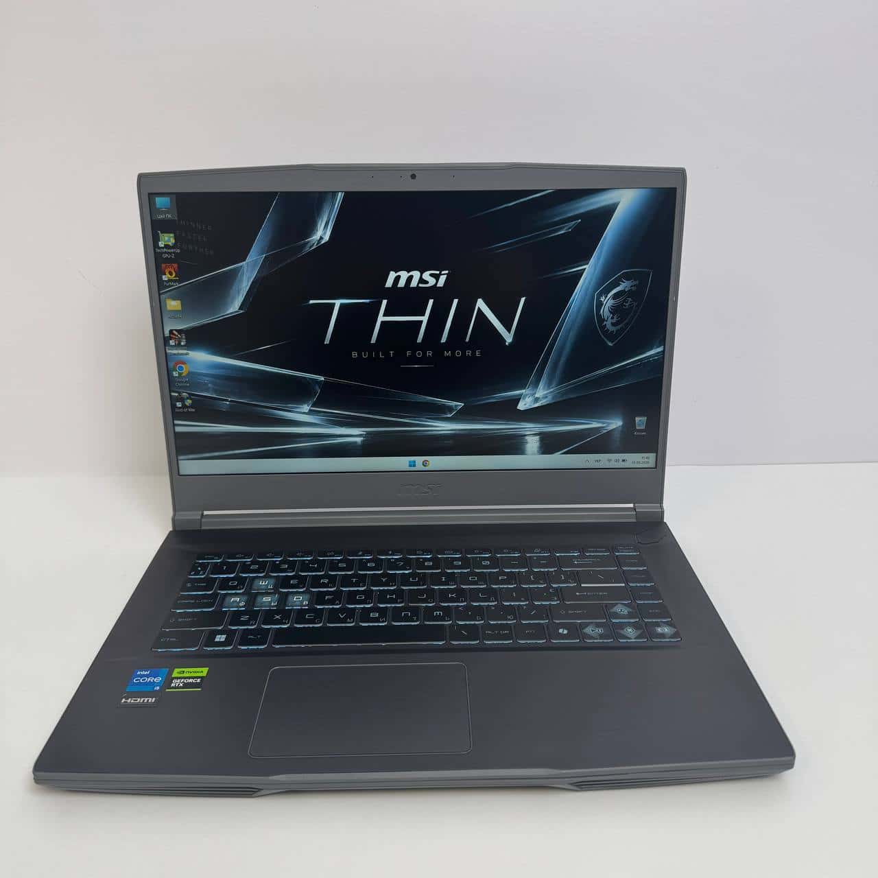 MSI Thin 15 B12UC 15.6" FHD 144Hz Core i5-12450H 16/512 RTX 3050 4GB