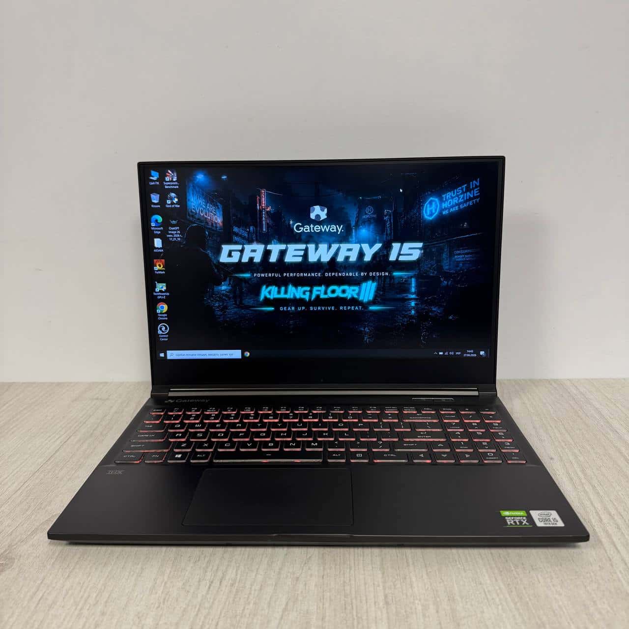 Gateway GWTN156-3BK FHD 120Hz Core i5-10300H 16/512 RTX 2060 6GB