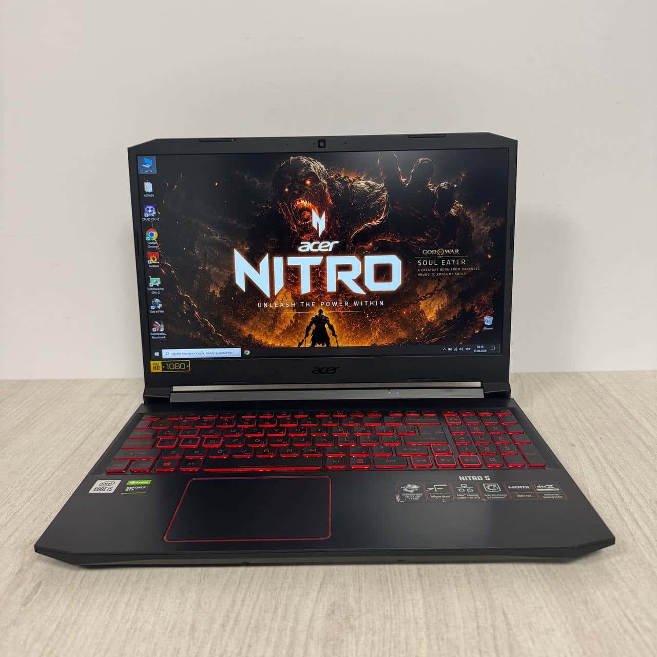Acer Nitro 5 AN515-55 15.6" FHD Core i5-10300H 8/256 GTX 1650 4GB