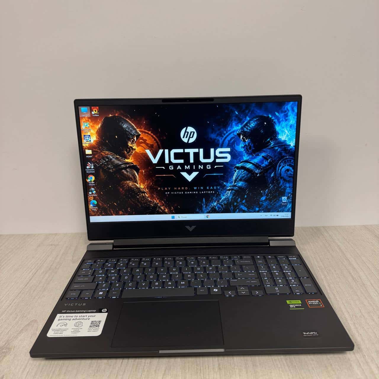 HP Victus 15-fb3001nr 15.6" FHD 144Hz Ryzen AI 7 350w 16/1.024TB RTX 5060 8GB