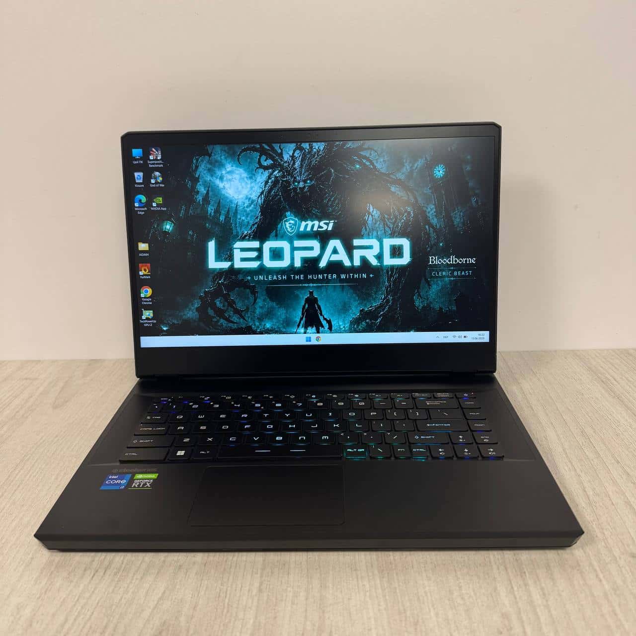 MSI GP66 Leopard 11UH 144hz SSD 512GB 15.6" FHD i7 11800H 16/512 RTX 3080 8GB
