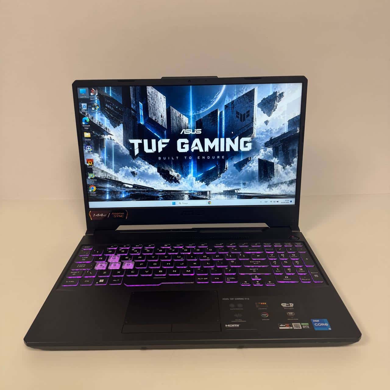Asus TUF F15 FA506HCB 15.6" FHD 144Hz Core i5-11400H 16/256 RTX 3050 4GB