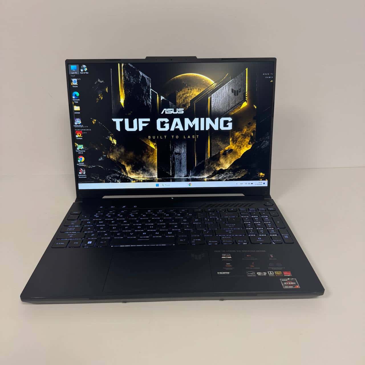 Asus TUF A16 FA617NS 16.0" FHD+ 165Hz Ryzen 7 7735HS 165/1TB RX 7600