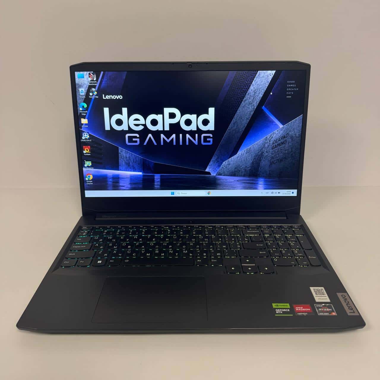 Lenovo IdeaPad Gaming 3 15ACH6 144Hz/16/512/RGB 15.6" FHD Ryzen 5 5500H 16/512 RTX 2050 4GB