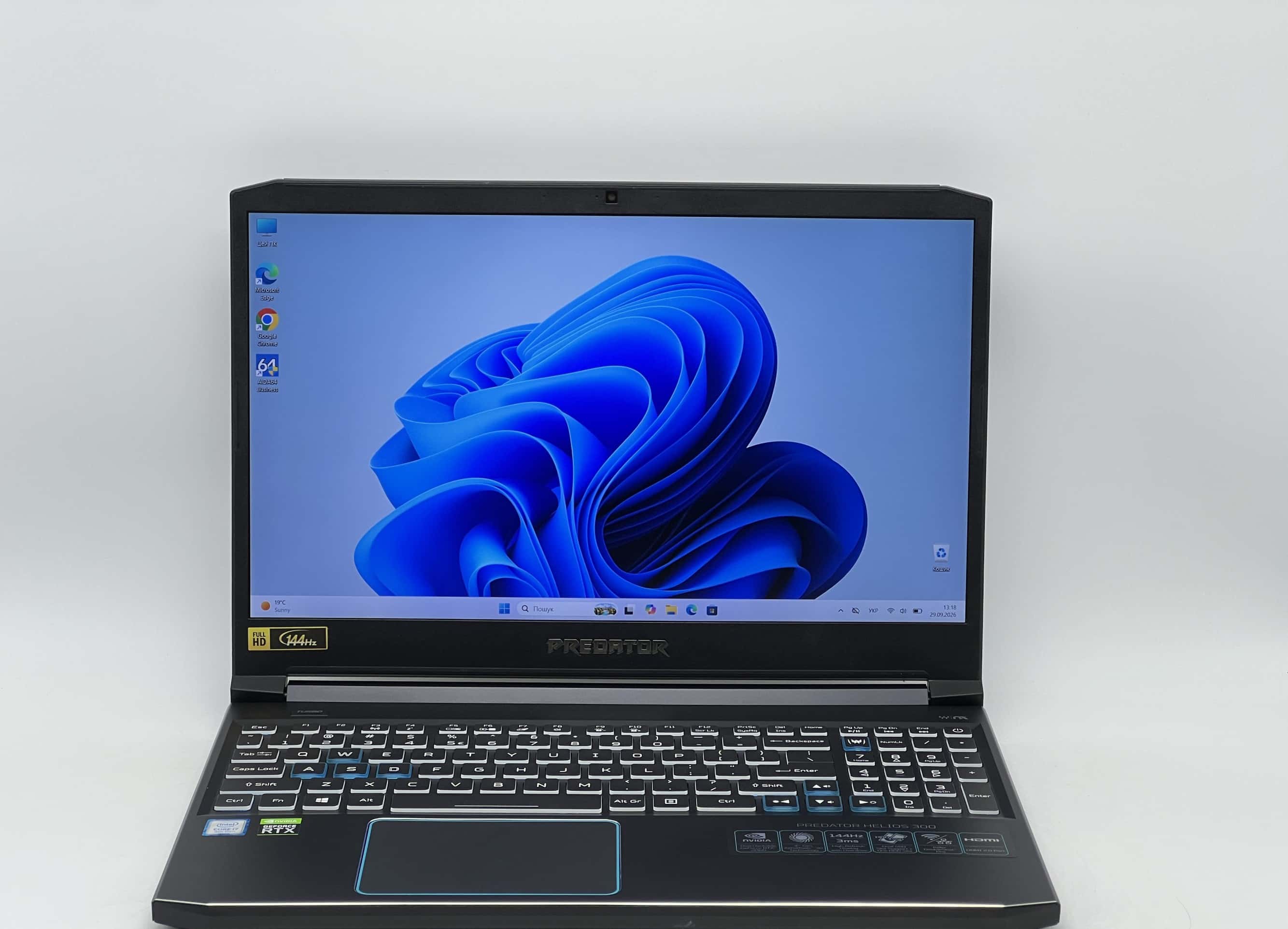 Acer Predator Helios 300 PH315-52-72EV FHD i7-9750H 16/480 RTX 2060 6GB