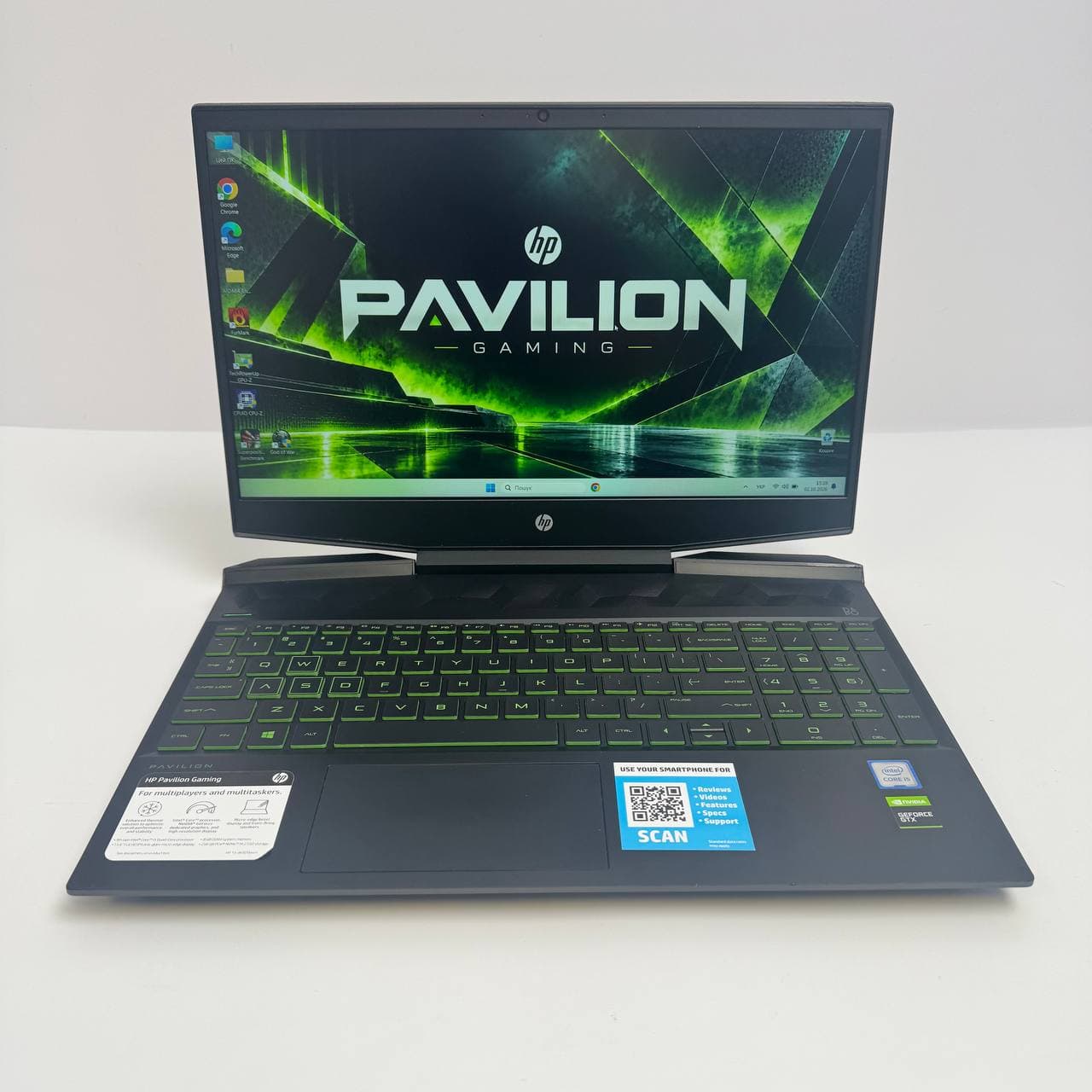 HP Pavilion 15-dk0056wm 15.6" FHD Core i5-9300H 8/256 GTX 1650 4GB