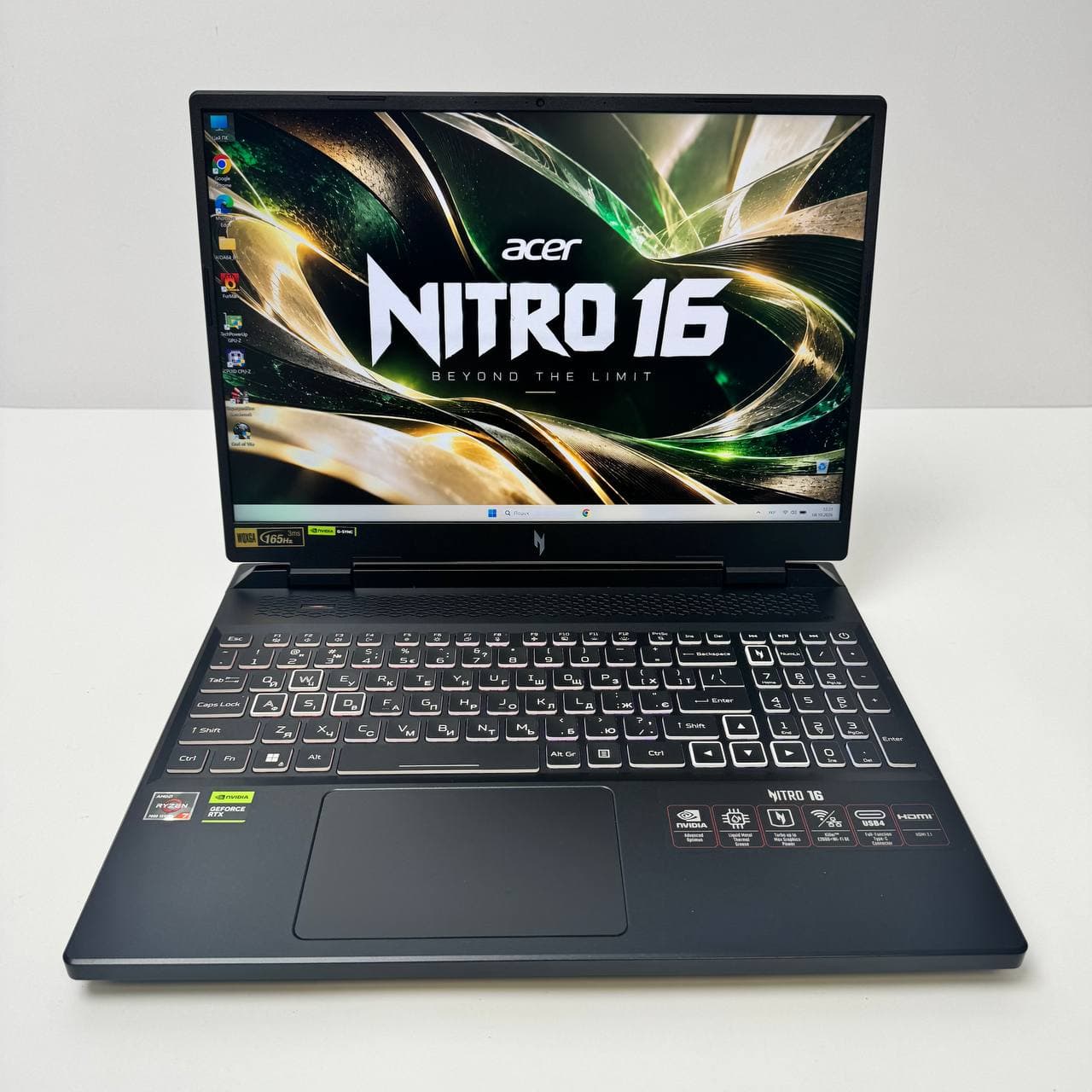 Acer Nitro 16 AN16-41 16.0" QHD+ 165Hz Ryzen 7 7735HS 16/1TB RTX 4070 8GB