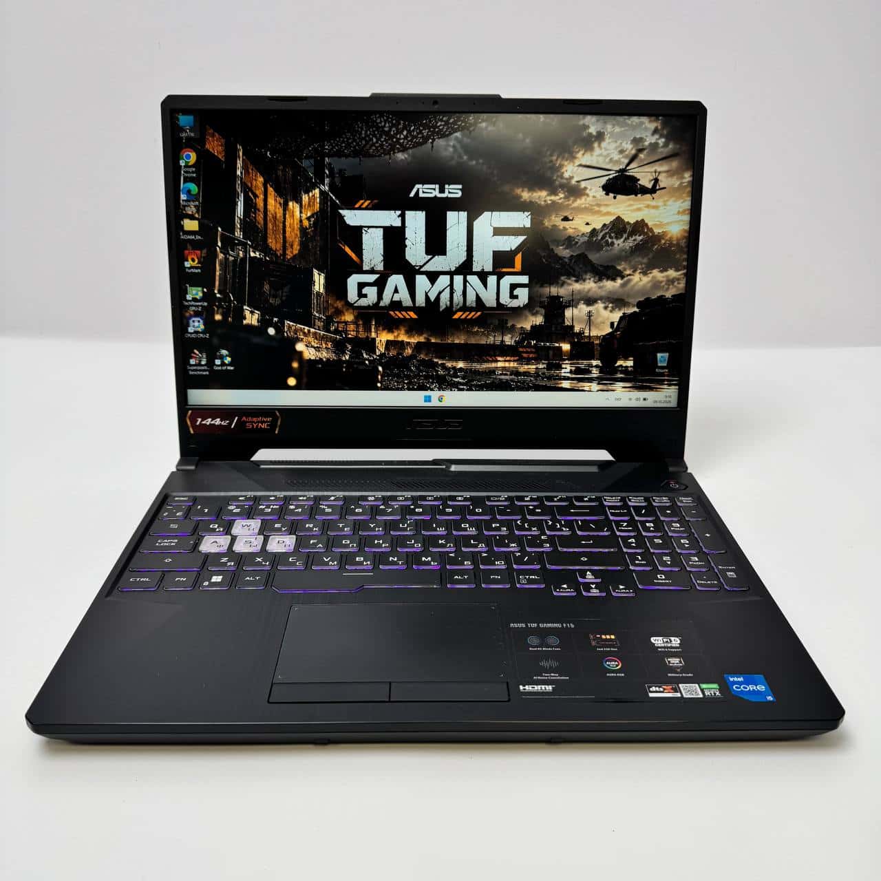 Asus TUF Gaming F15 FX506HC 15.6" FHD 144Hz Core i5-11400H 8/512 RTX 3050 4GB
