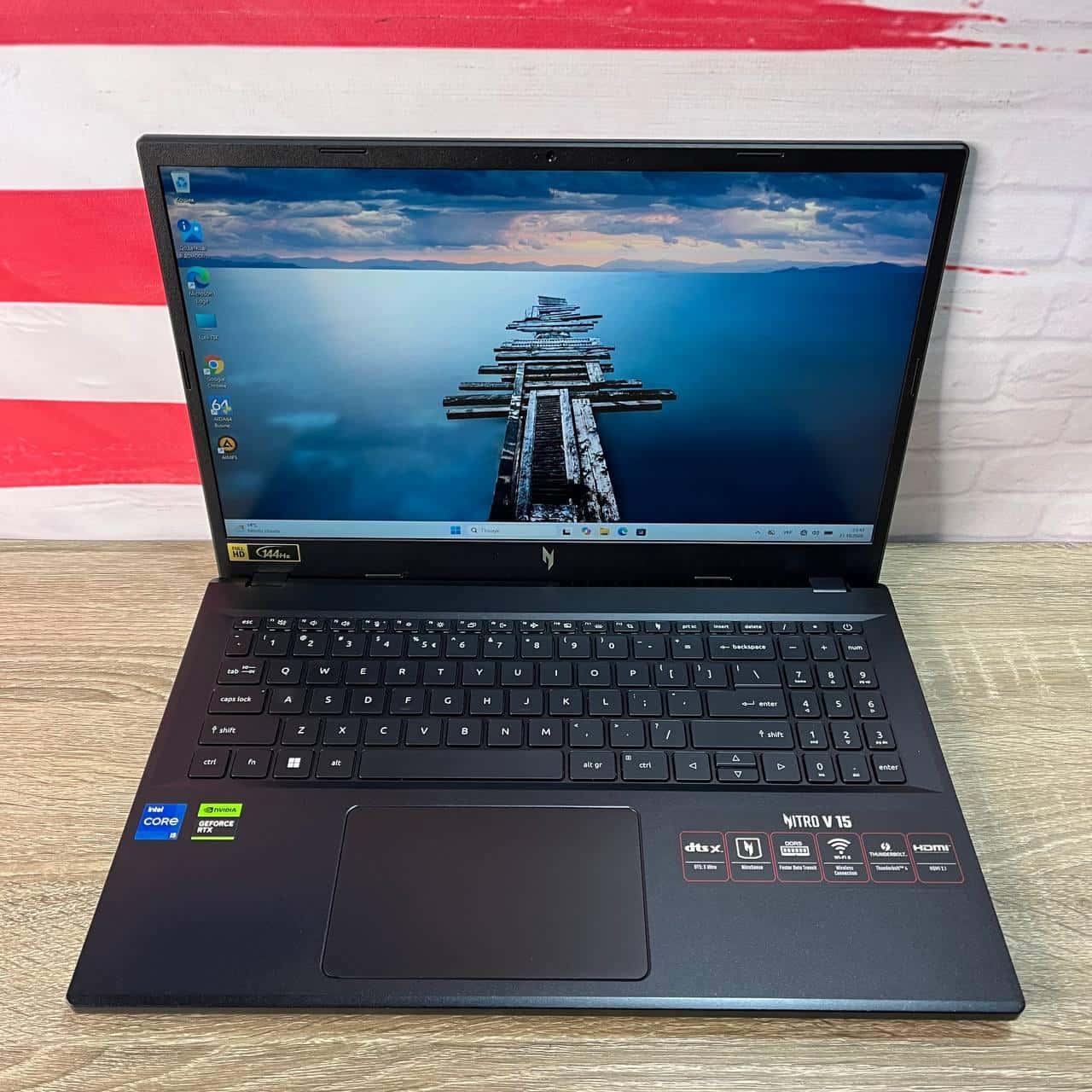 Acer Nitro V15 ANV15-51-57C8, -13420H, 8GB DDR5, 512GB SSD, 4GB 15.6" FHD 144Hz 13th Gen Core i5-13420H 8/512 RTX 2050 4GB