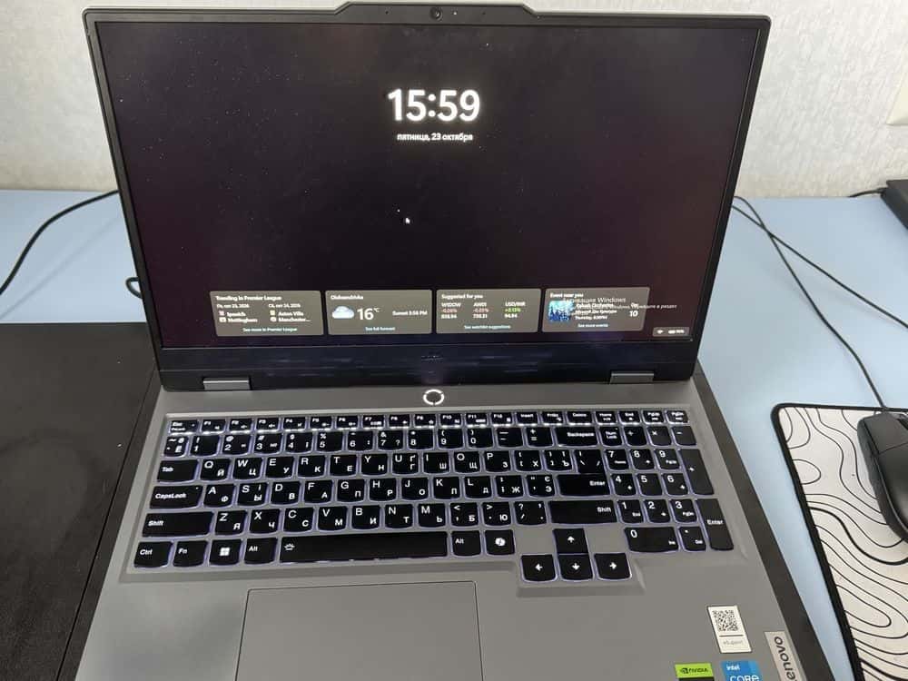 Lenovo Loq 15 как Core i5-12450HX 16/512 RTX 4060