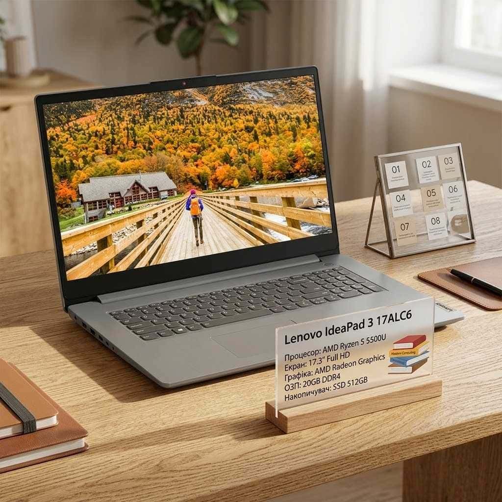 Lenovo IdeaPad 3 17ALC6 17.3" Ryzen 5 5500U